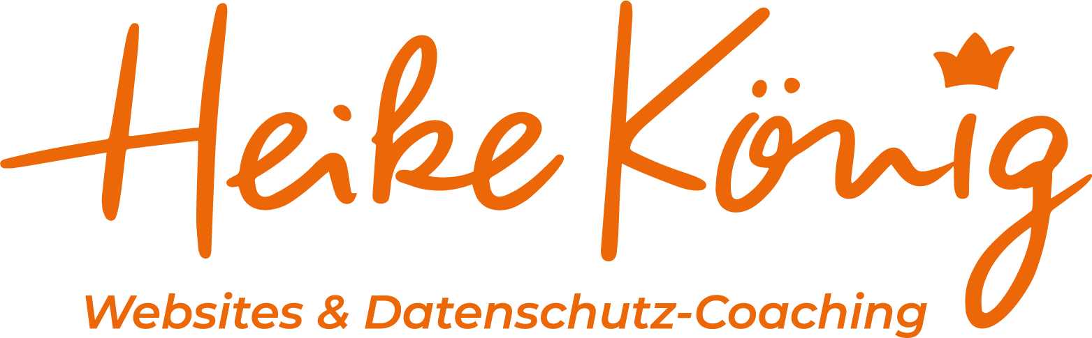Logo Heike König - Websites & Datenschutz-Coaching